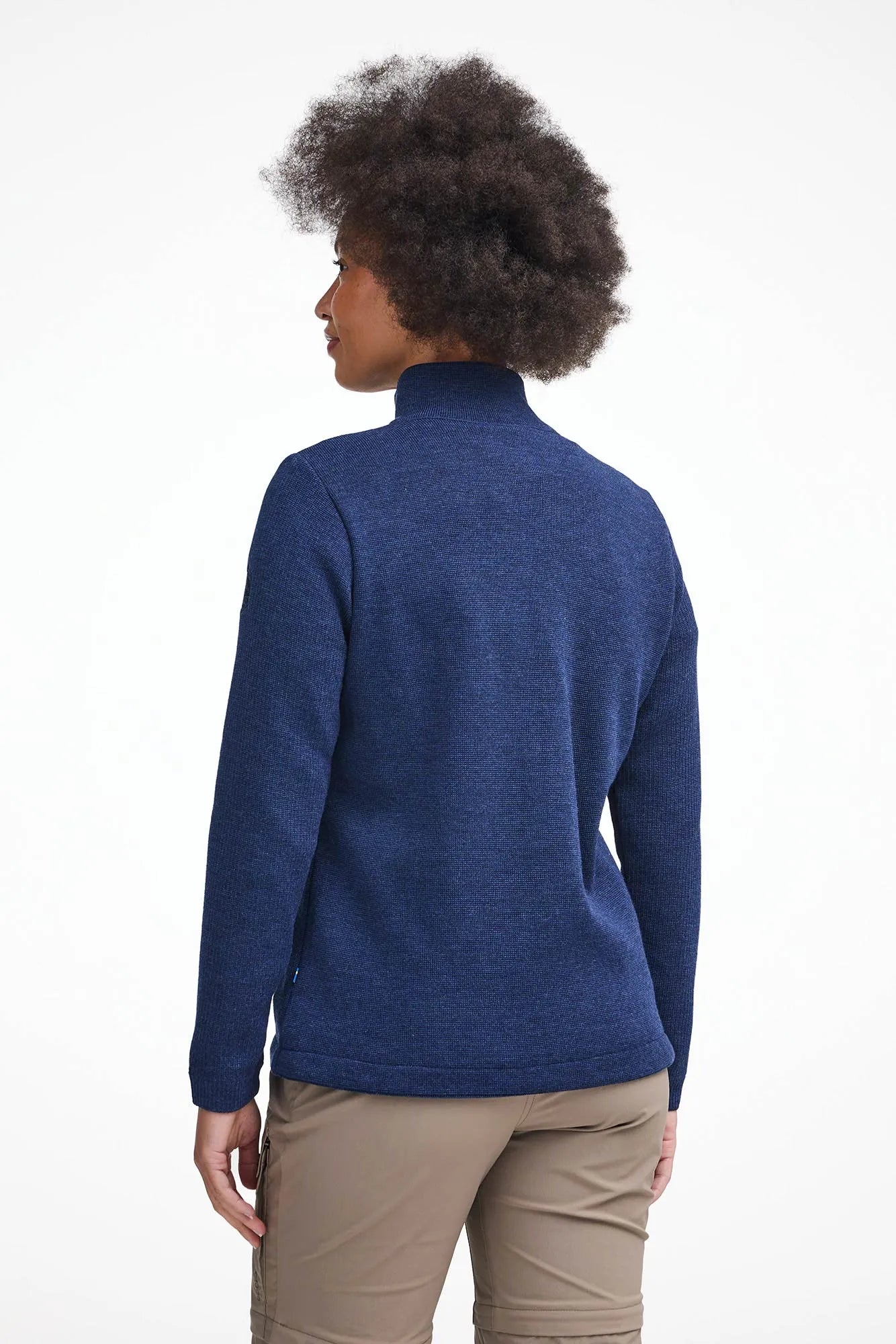 HARRIET WINDBREAKER, 100% FINE MERINOULL — STEELBLUE - Ivanhoe of Sweden