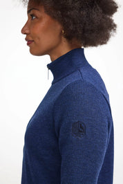 HARRIET WINDBREAKER, 100% FINE MERINOULL — STEELBLUE - Ivanhoe of Sweden
