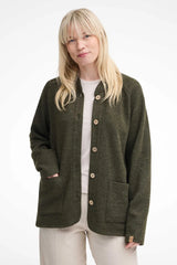 GY SIBBARP, 100% FILTAD MERINOULL — LODEN GREEN