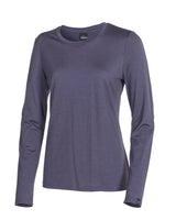 UNDERWOOL MERINO LONG SLEEVE — STEELBLUE
