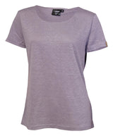 GY LEILA T-SHIRT  — LAVENDER GRAY