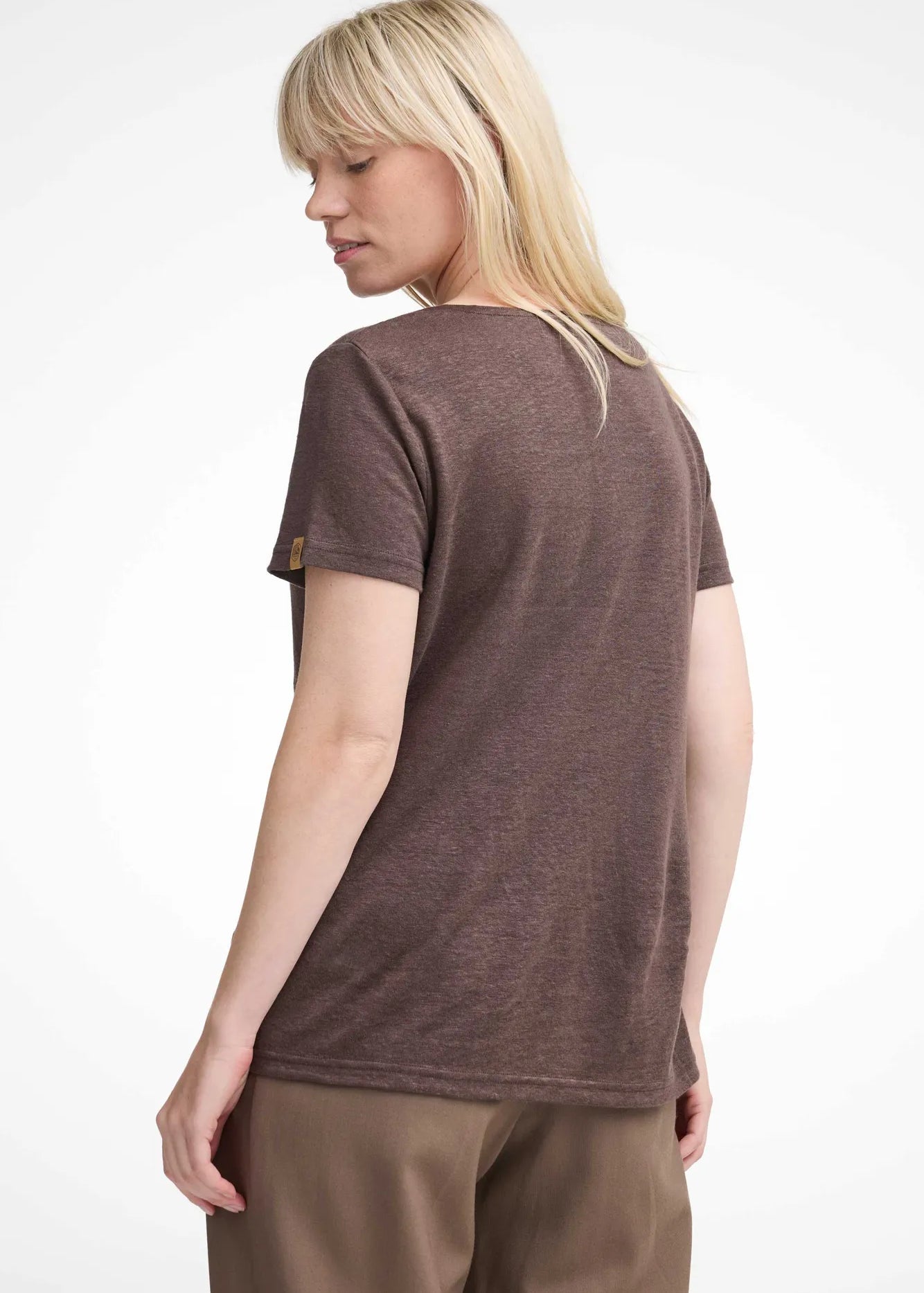 GY LEILA T - SHIRT 100% LIN — JAVA - Ivanhoe of Sweden