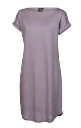 GY LIZ DRESS — LAVENDER GRAY