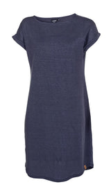 GY LIZ DRESS — STEELBLUE