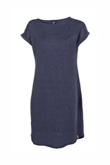 GY LIZ DRESS — STEELBLUE