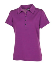 UW EVIN POLOSHIRT — PURPLE - Ivanhoe of Sweden