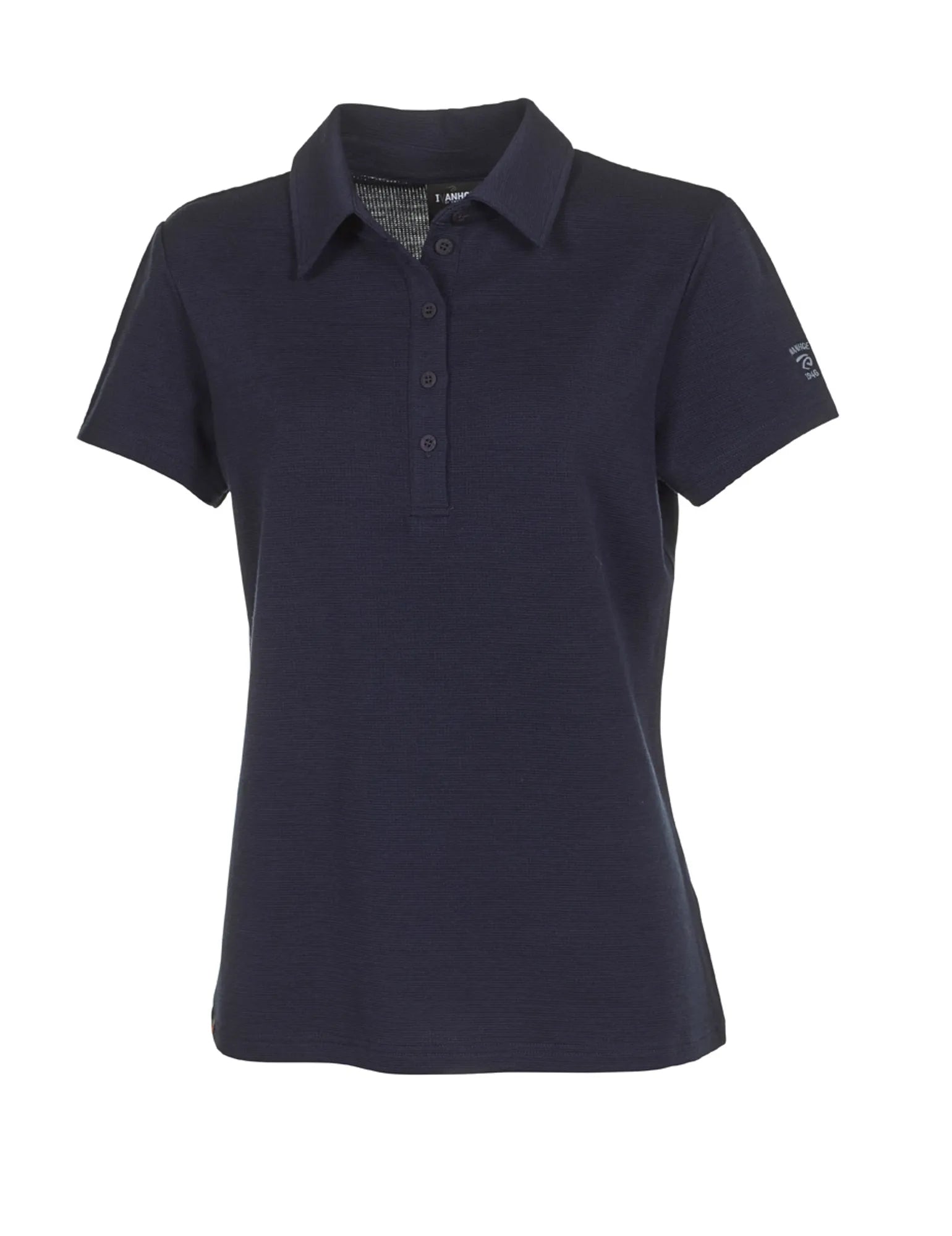UW EVIN POLOSHIRT — NAVY - Ivanhoe of Sweden