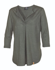 GY ILSE 100% LIN — DARK OLIVE - Ivanhoe of Sweden