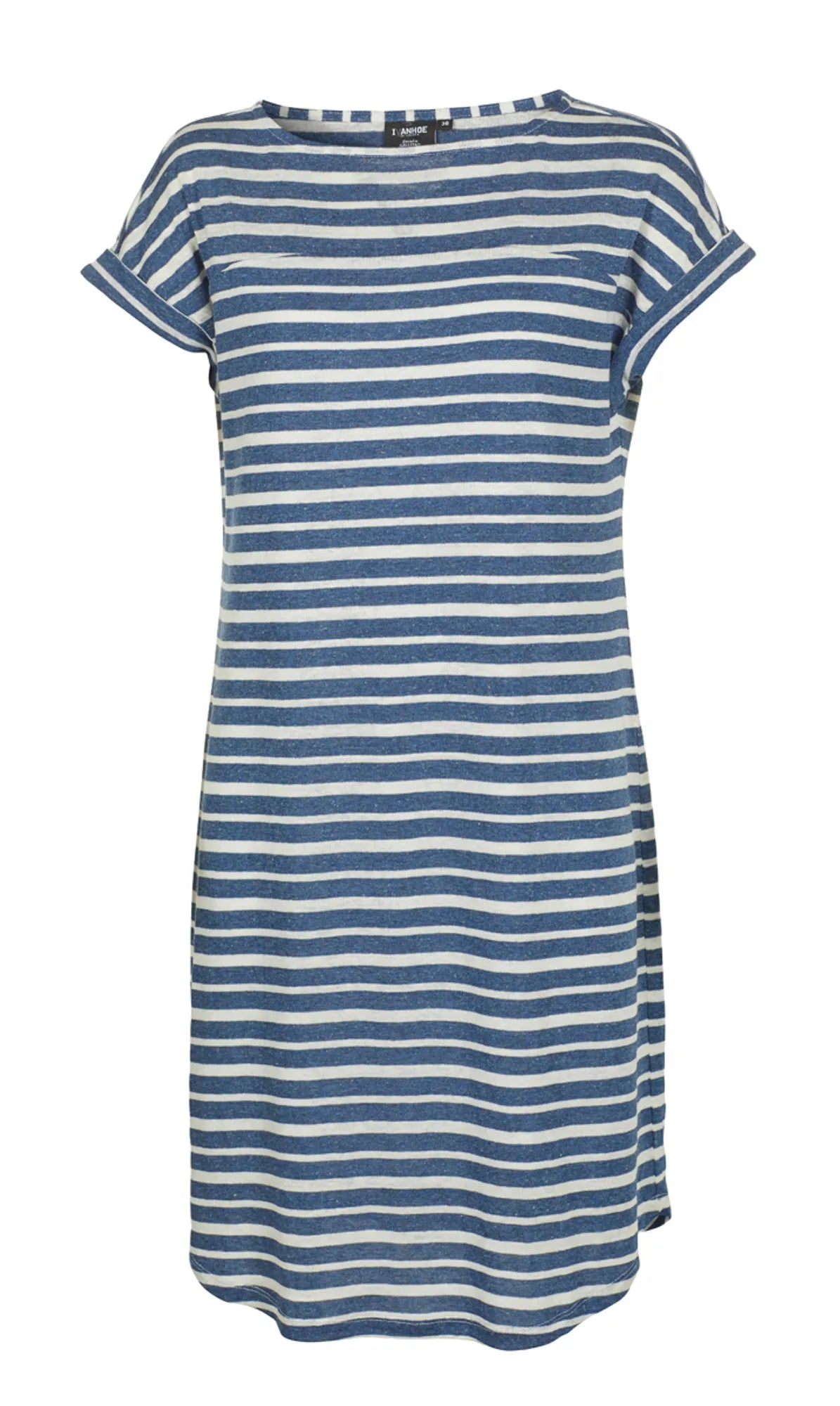 GY LIZ DRESS STRIPE — DENIM - Ivanhoe of Sweden