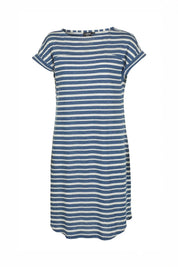 GY LIZ DRESS STRIPE — DENIM - Ivanhoe of Sweden
