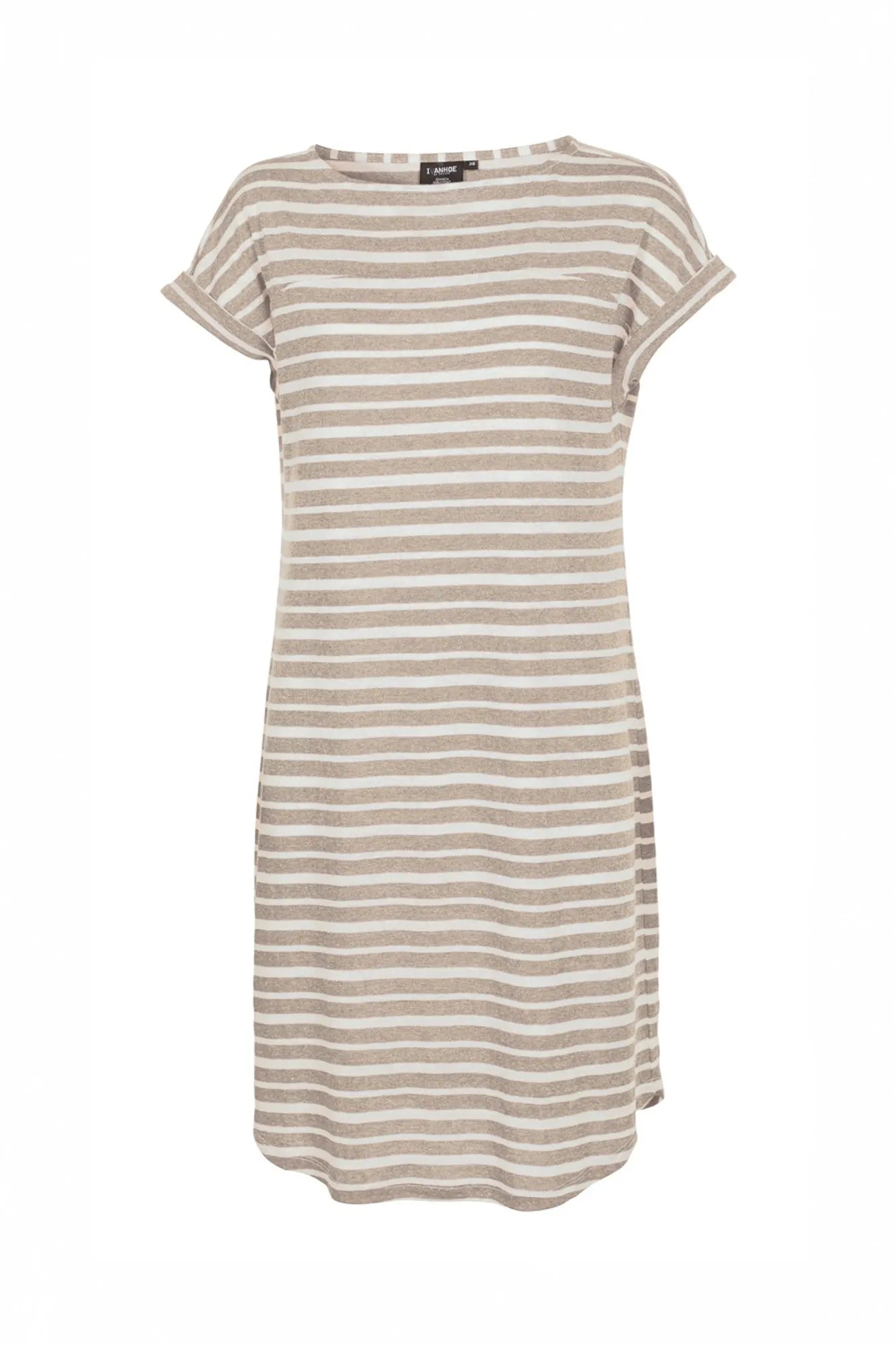 GY LIZ DRESS STRIPE — SAND - Ivanhoe of Sweden