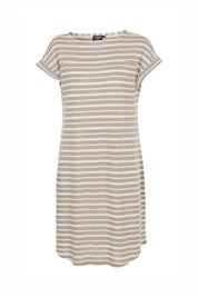 GY LIZ DRESS STRIPE — SAND - Ivanhoe of Sweden
