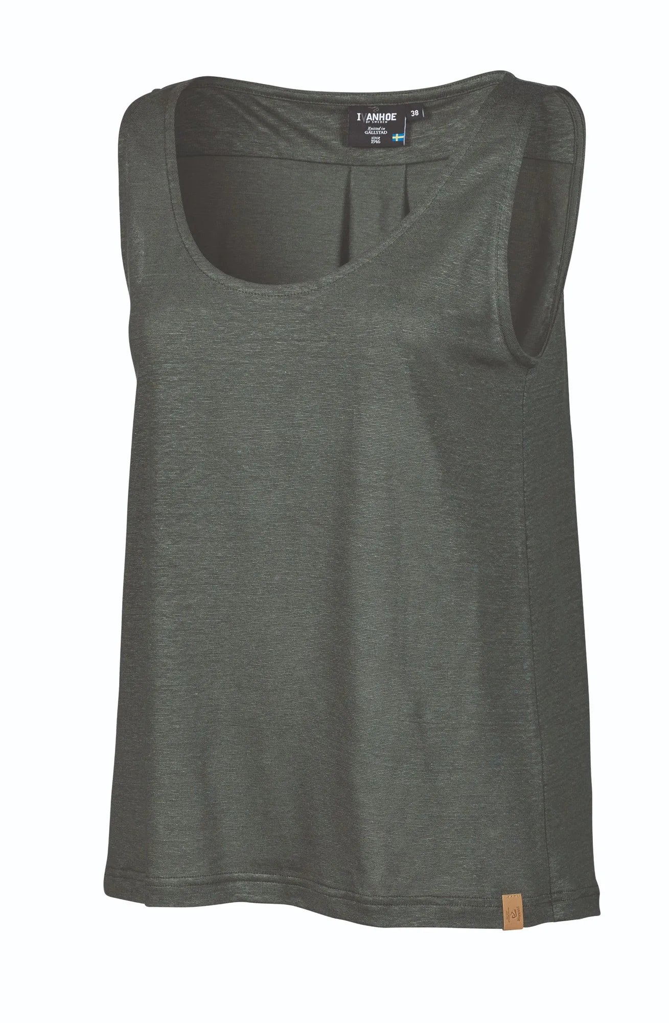 GY JILLY 100% LIN — DARK OLIVE - Ivanhoe of Sweden