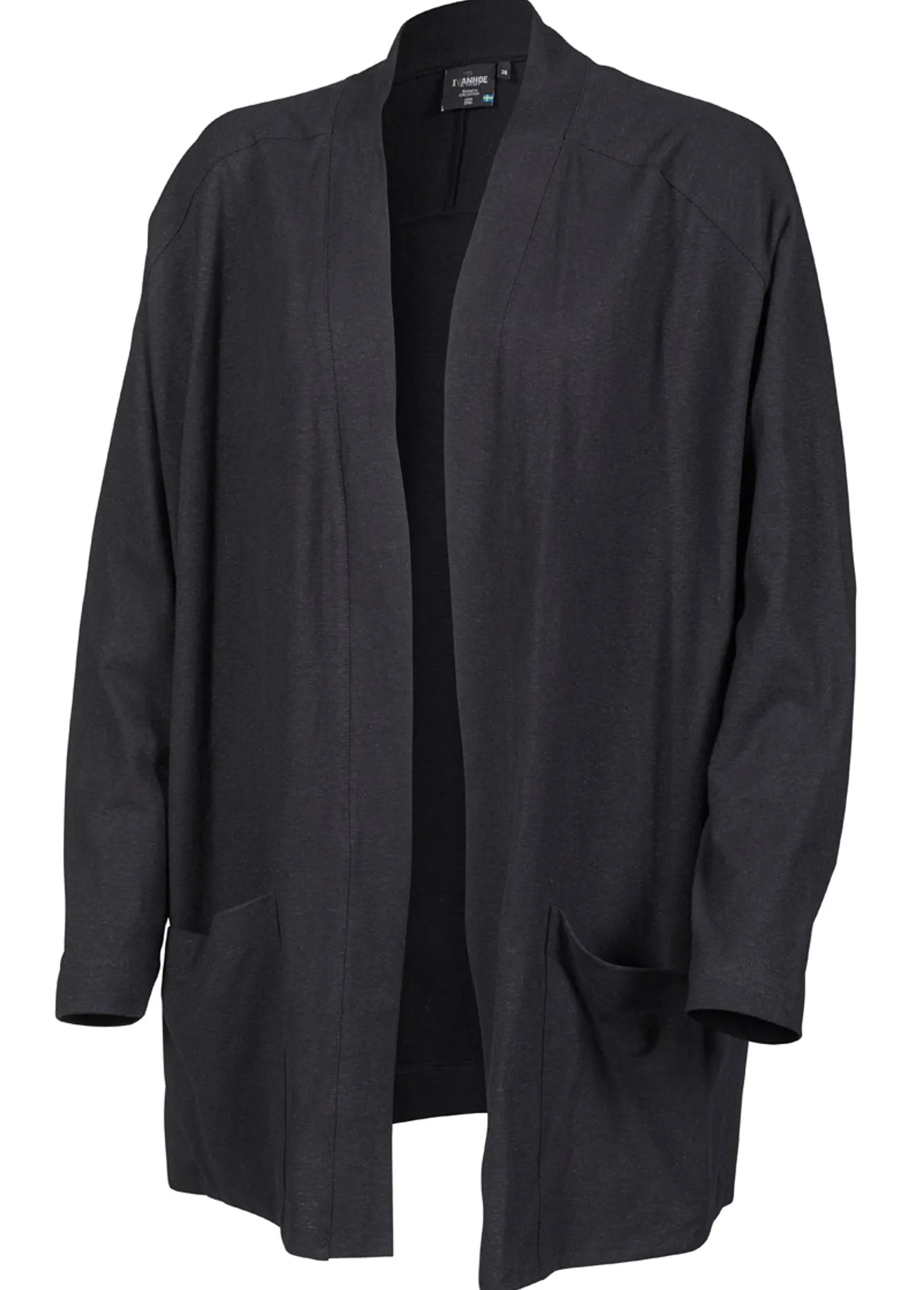 GY BEYLA CARDIGAN — BLACK - Ivanhoe of Sweden