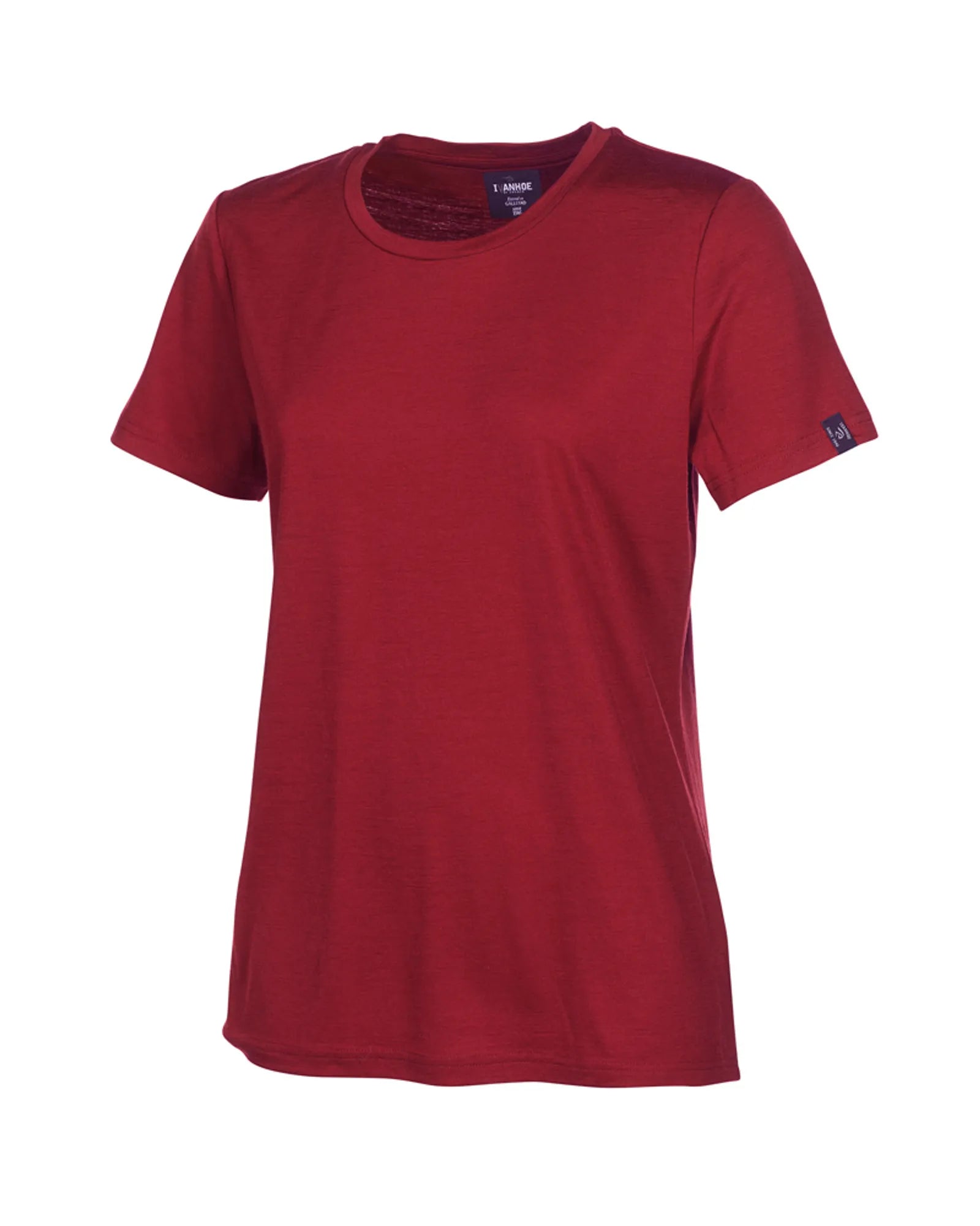 UNDERWOOL CILLA T - SHIRT 100% MERINOULL — ROYAL CHERRY - Ivanhoe of Sweden