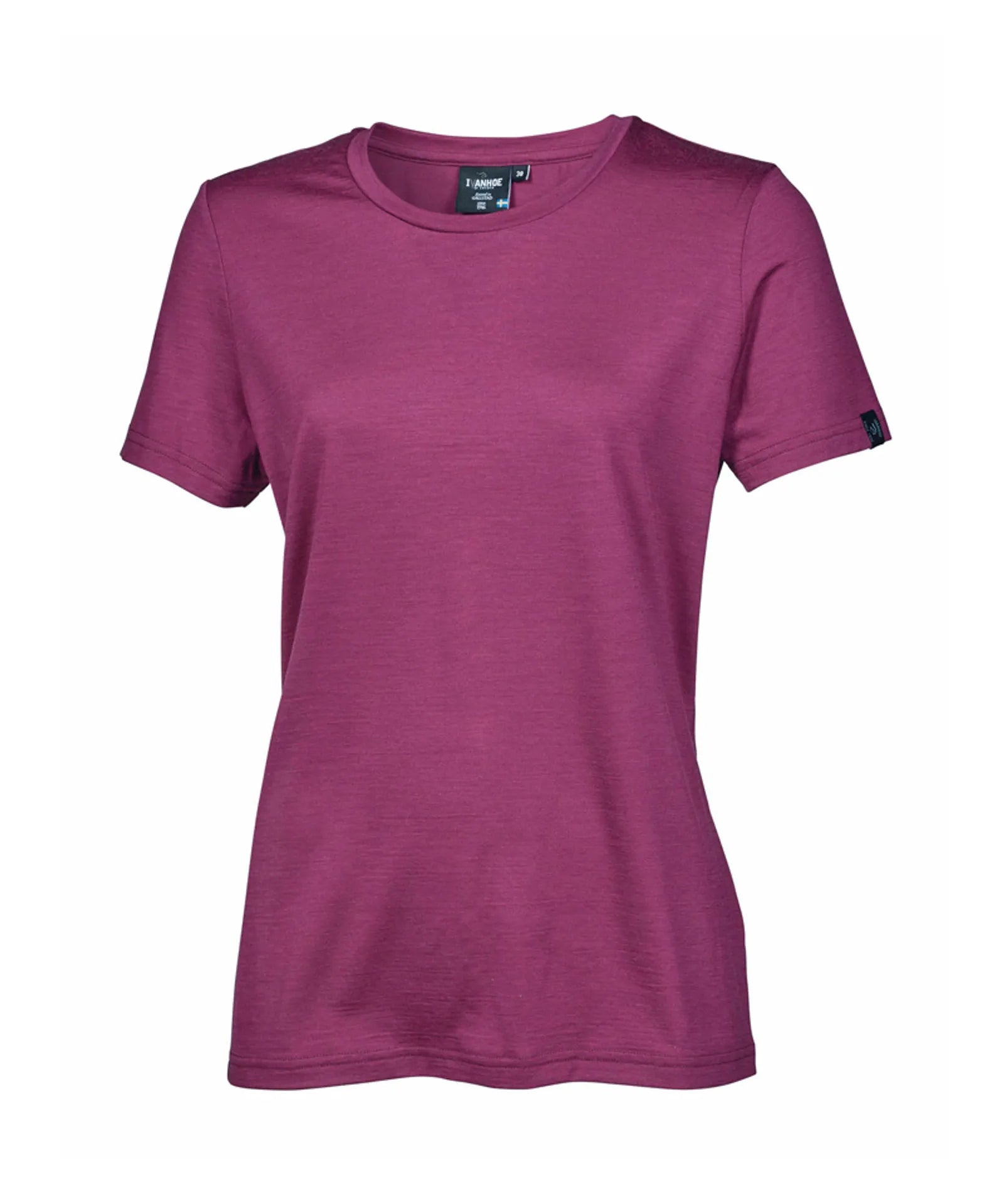 UNDERWOOL CILLA T - SHIRT 100% MERINOULL — LILAC ROSE - Ivanhoe of Sweden