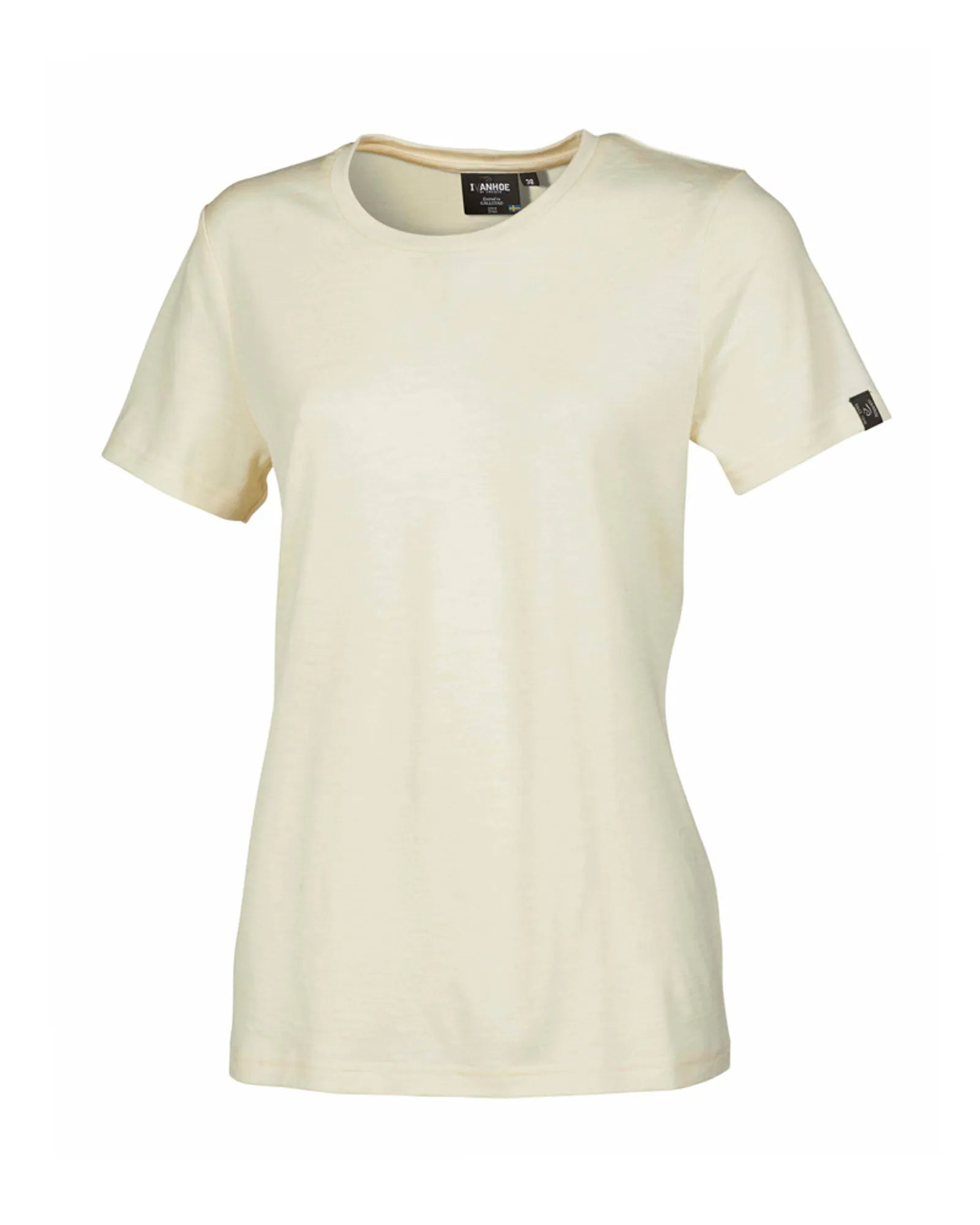 UNDERWOOL CILLA T - SHIRT 100% MERINOULL — NATURAL WHITE - Ivanhoe of Sweden