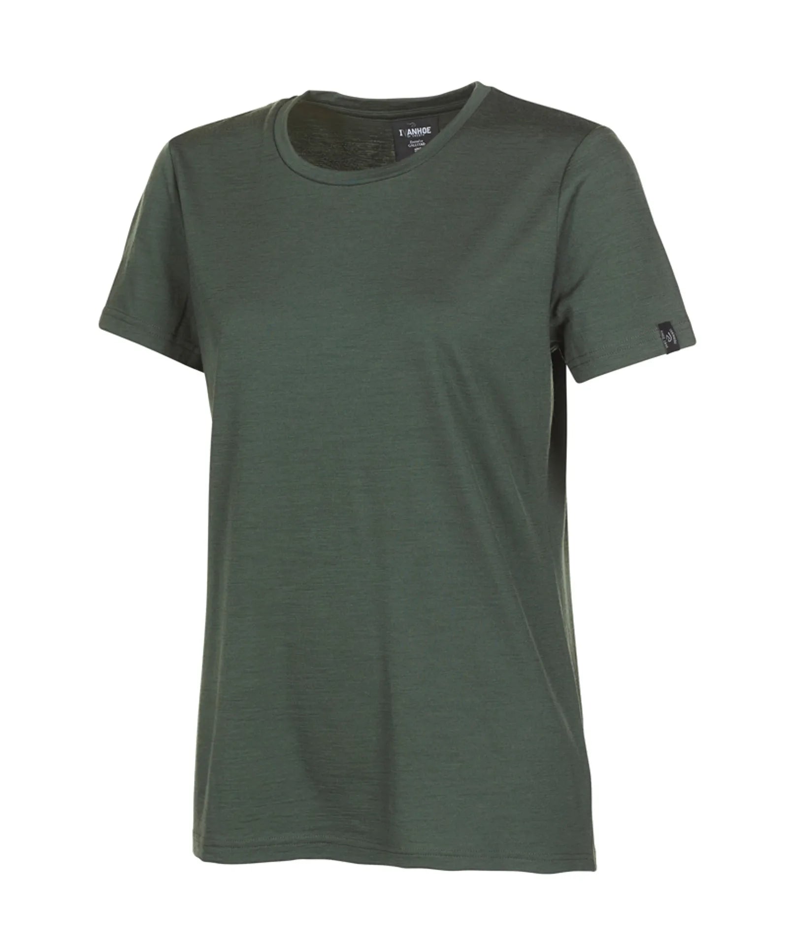 UNDERWOOL CILLA T - SHIRT 100% MERINOULL — RIFLE GREEN - Ivanhoe of Sweden
