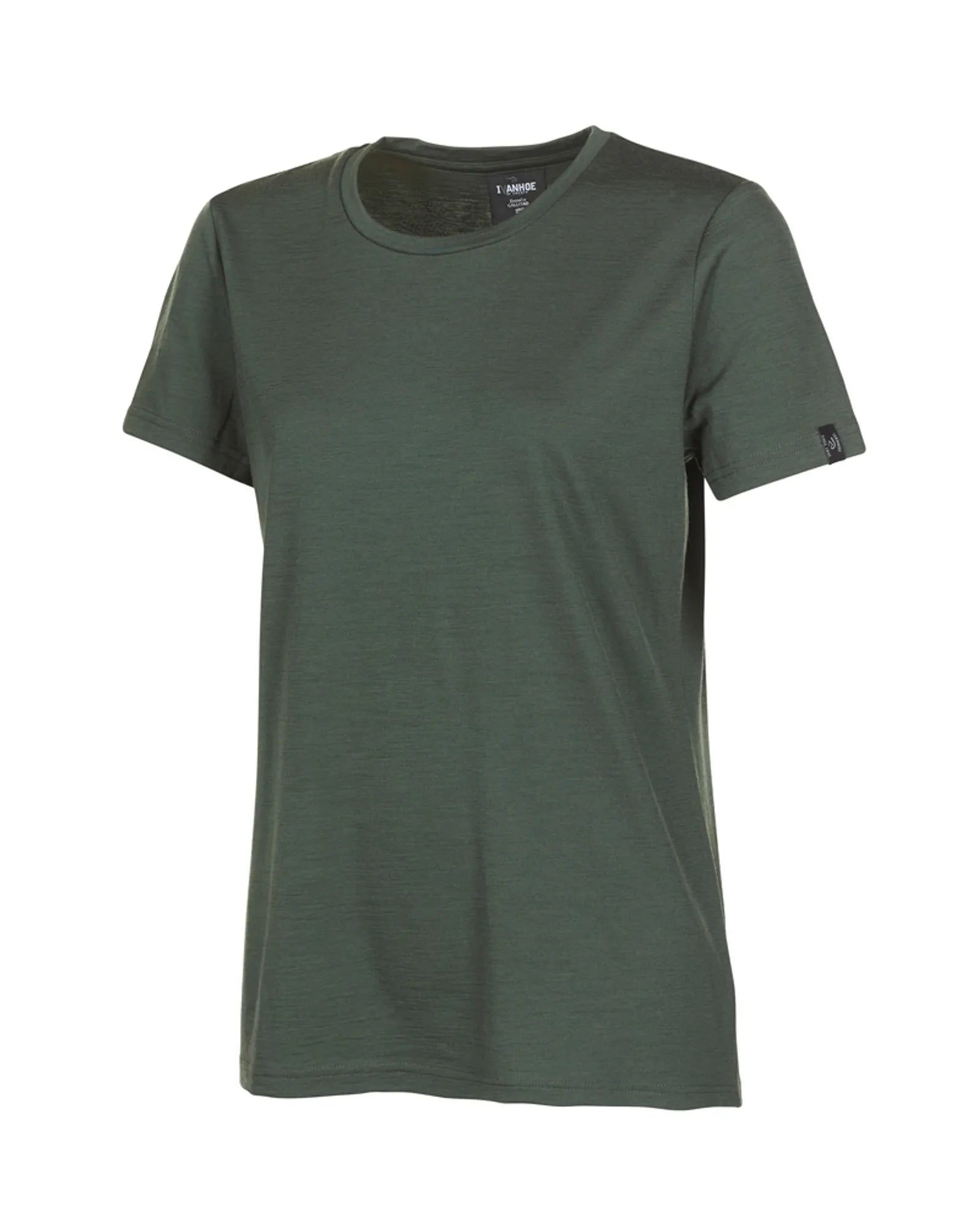 UNDERWOOL CILLA T - SHIRT 100% MERINOULL — RIFLE GREEN - Ivanhoe of Sweden