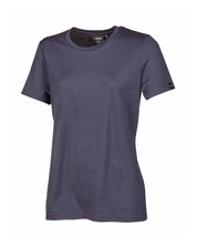 UNDERWOOL CILLA T - SHIRT 100% MERINOULL — STEELBLUE - Ivanhoe of Sweden