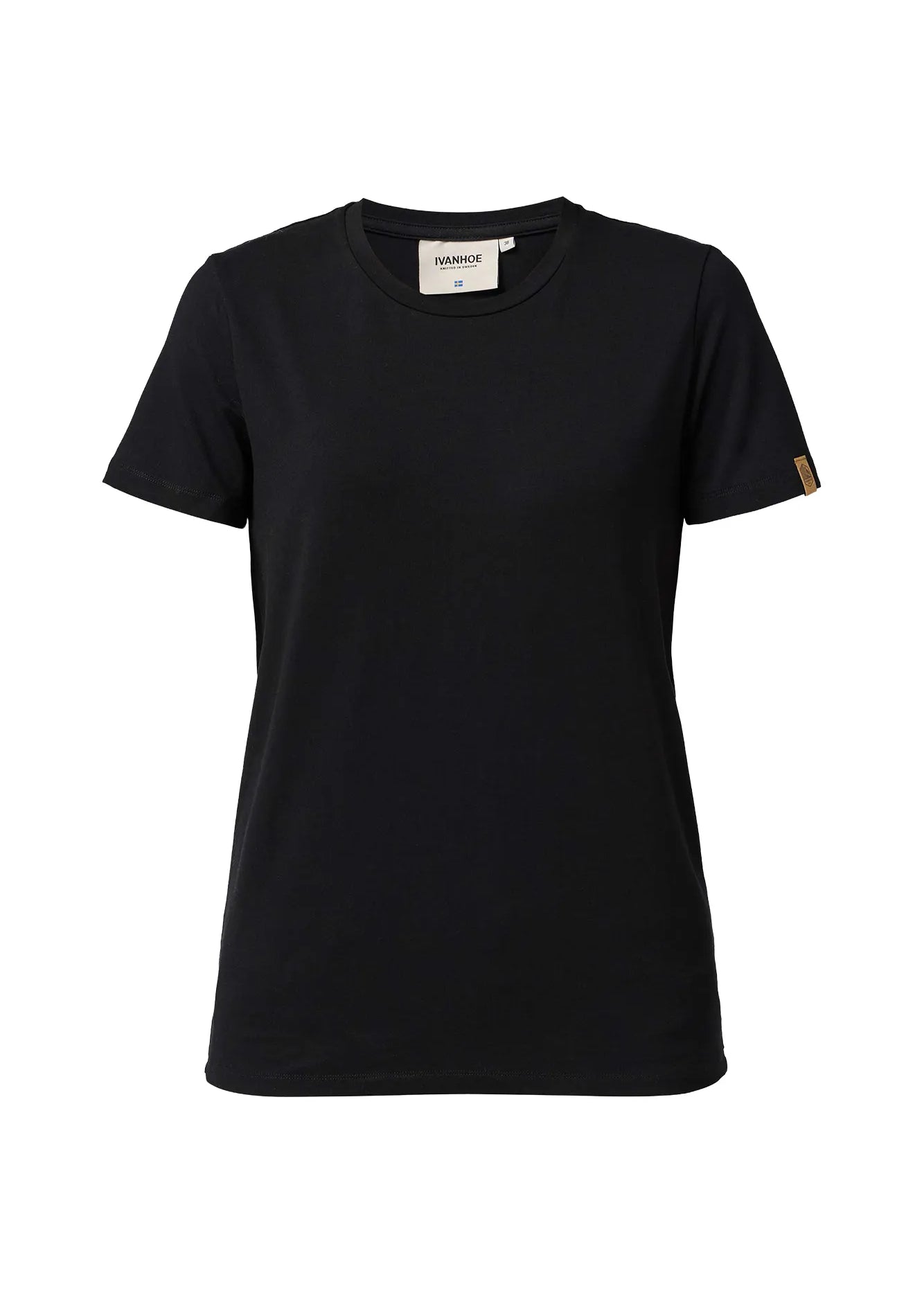GY OLIVA T-SHIRT — BLACK - Ivanhoe of Sweden