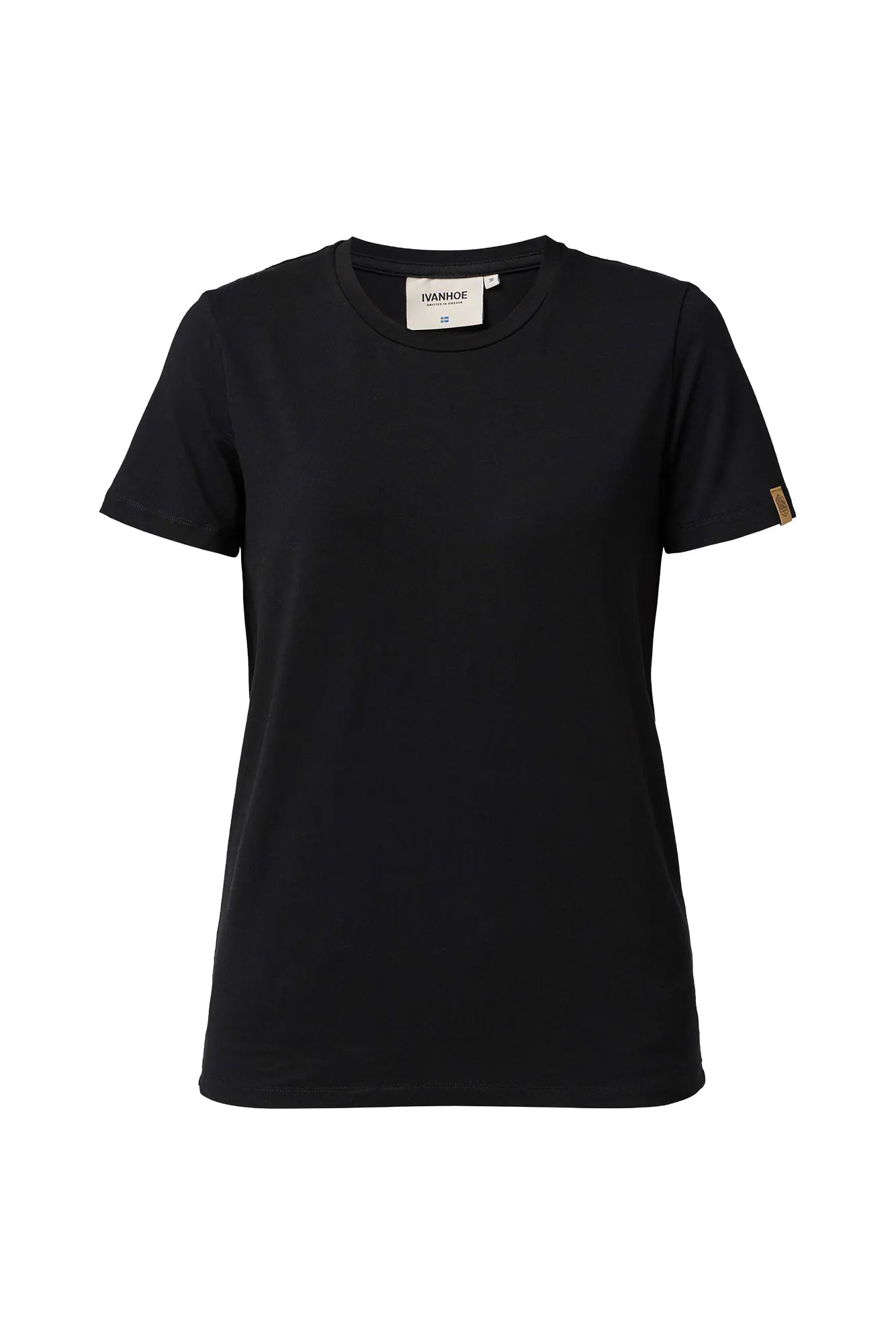GY OLIVA T-SHIRT — BLACK - Ivanhoe of Sweden