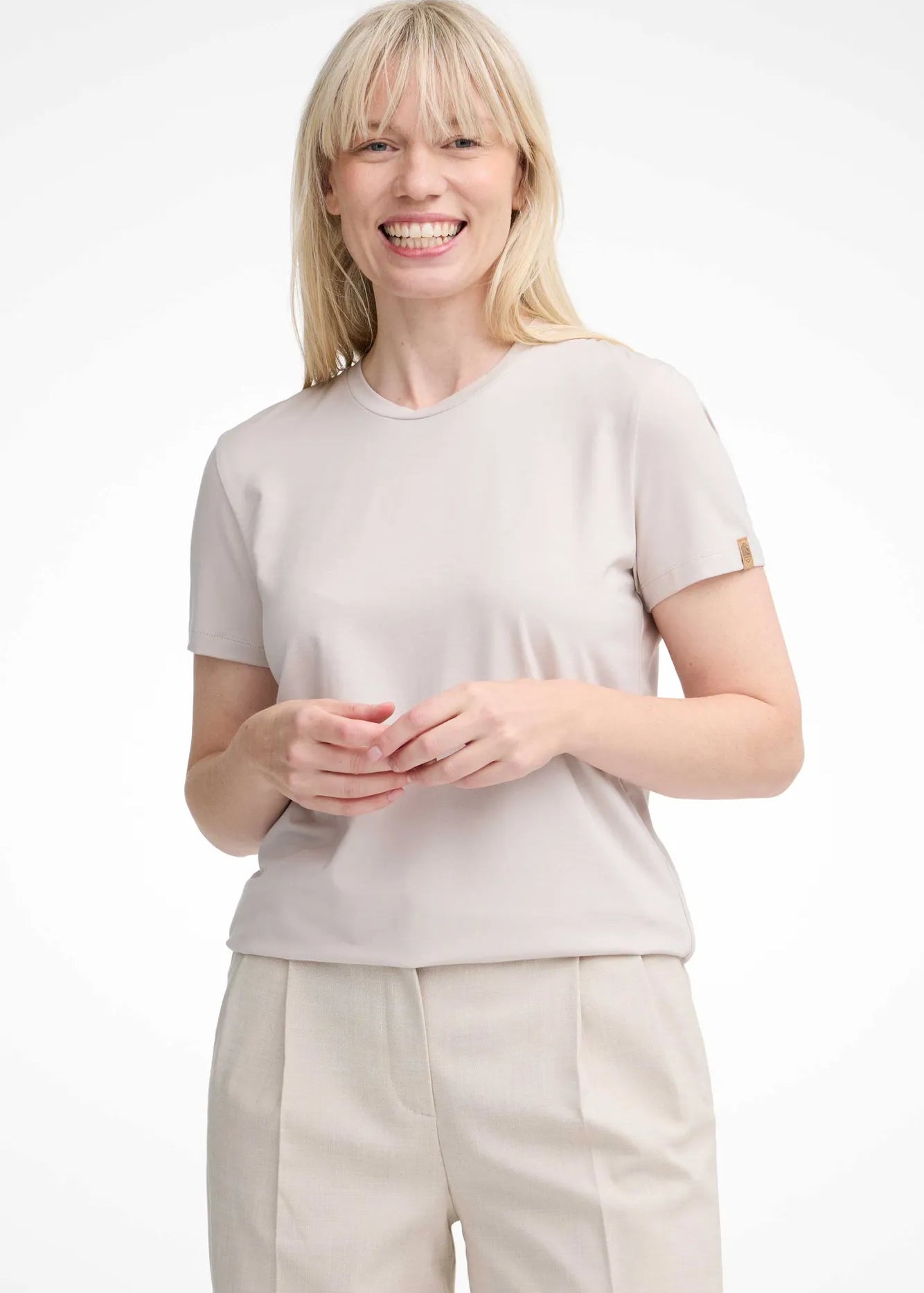 GY OLIVA T - SHIRT — STONE - Ivanhoe of Sweden