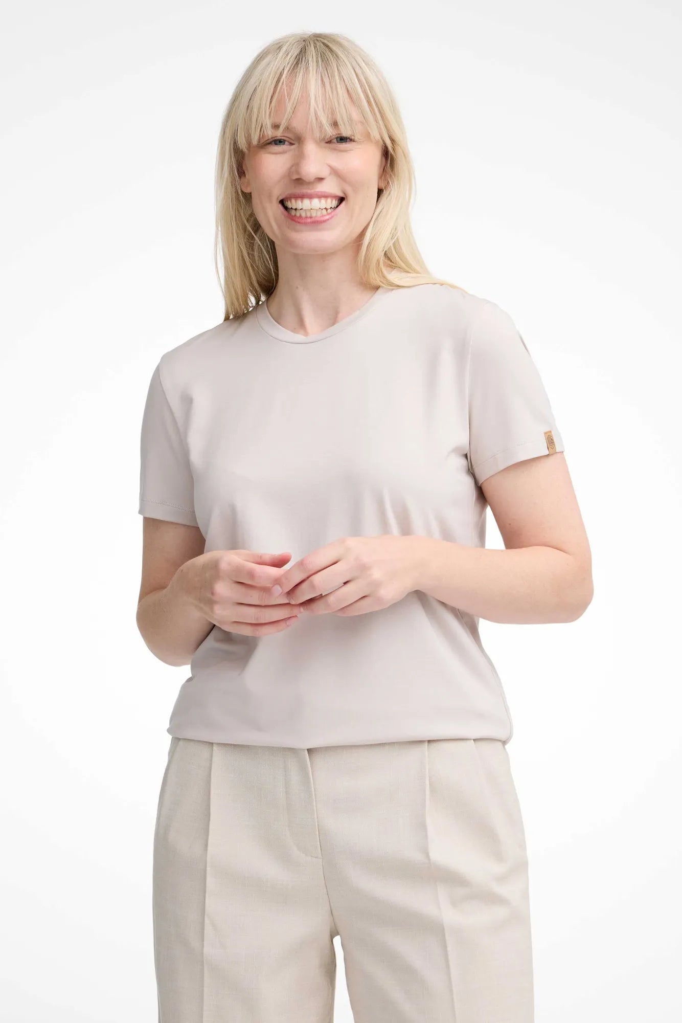 GY OLIVA T - SHIRT — STONE - Ivanhoe of Sweden