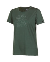 UW CILLA OUTDOOR, 100% MERINO WOOL, EXTRA FINE — RIFLE GREEN