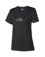 UW CILLA VINE, 100% MERINO ULL, EXTRA FINE  — BLACK