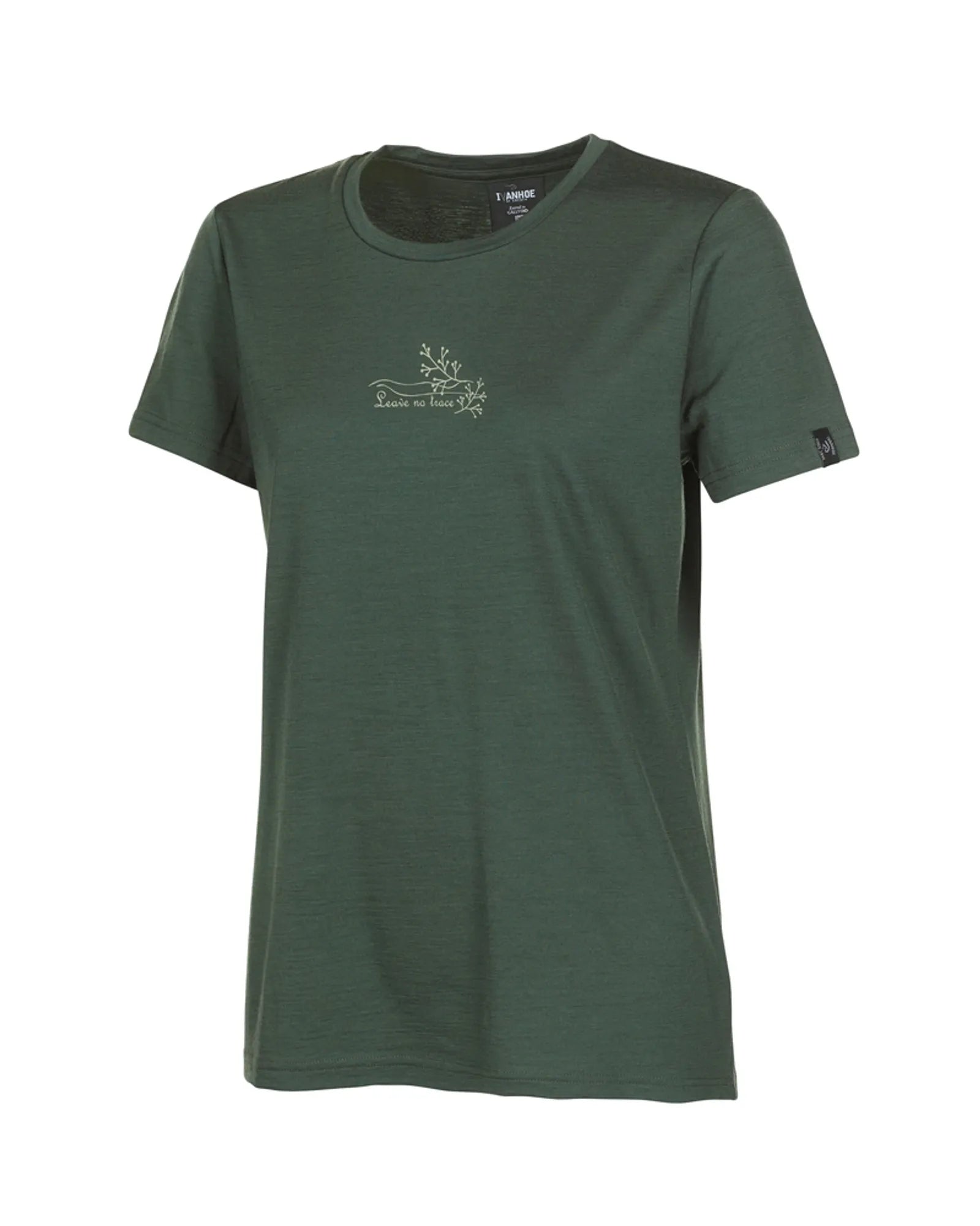 UW CILLA VINE, 100% EXTRA FIN MERINO ULL — RIFLE GREEN - Ivanhoe of Sweden