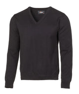 PD V-NECK MALE — BLACK