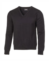 PD V-NECK MALE — BLACK
