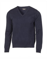 PD V-NECK MALE — NAVY