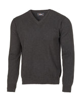 PD V-NECK MALE — GRAPHITE MARL
