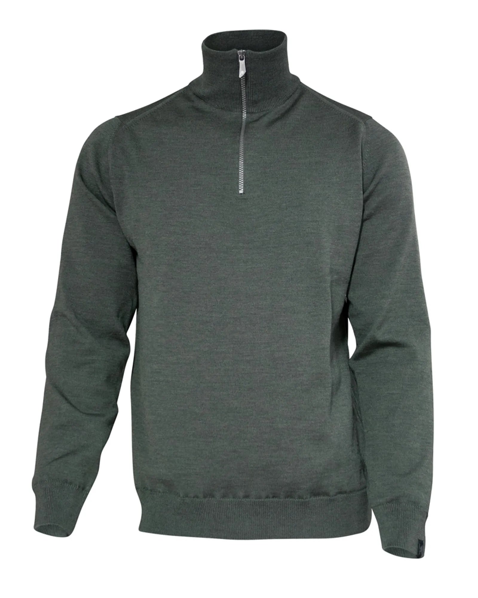 WILFRED WINDBREAKER, 100% EXTRA FINE MERINOULL — RIFLE GREEN - Ivanhoe of Sweden