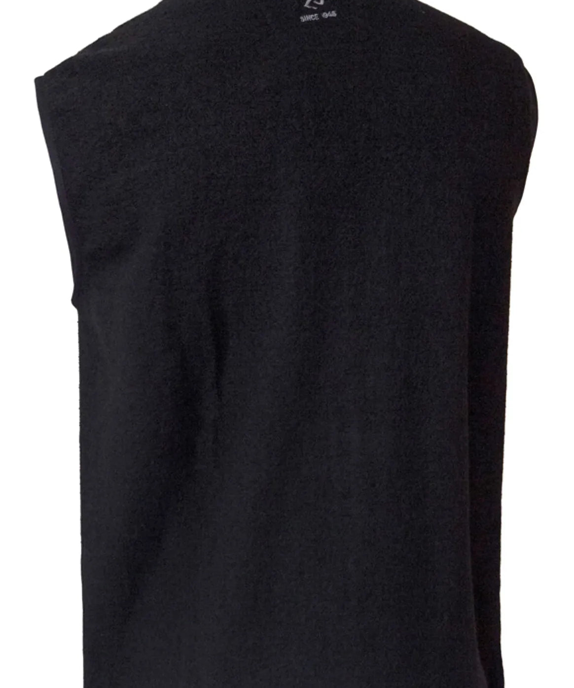 KURRE VEST, 60% FILTAD ULL, 40% LYOCELL — BLACK - Ivanhoe of Sweden