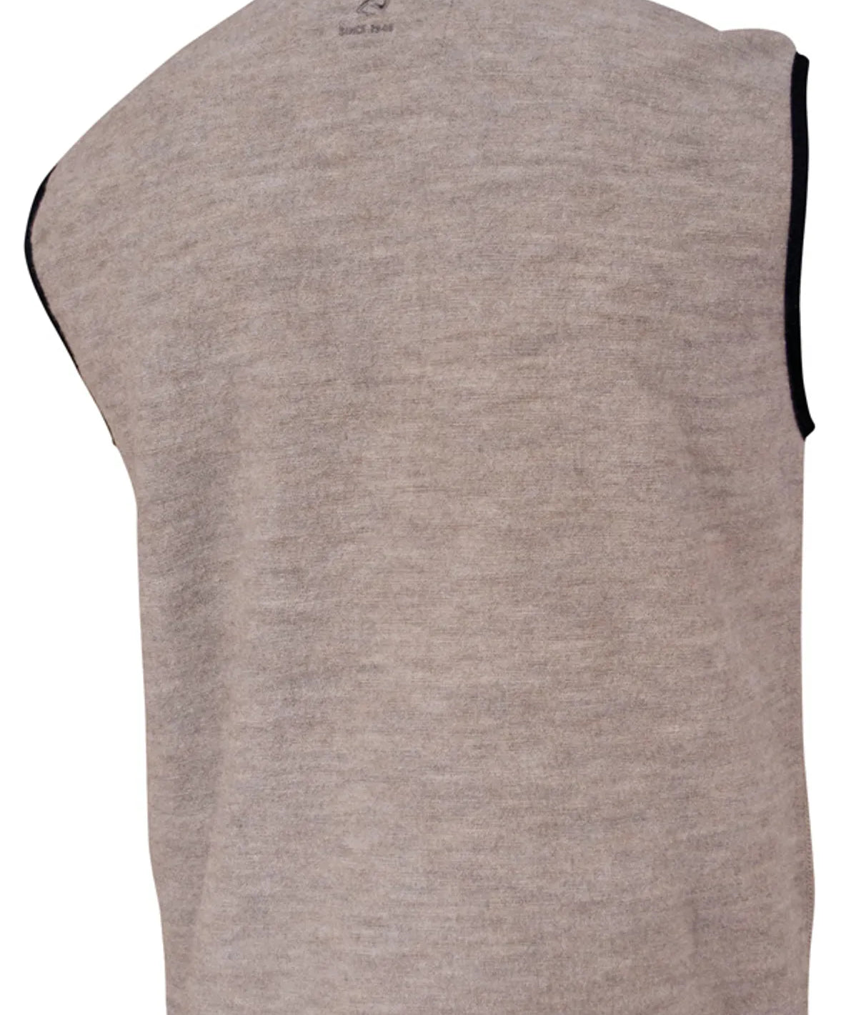 KURRE VEST, 60% FILTAD ULL, 40% LYOCELL — STONE - Ivanhoe of Sweden