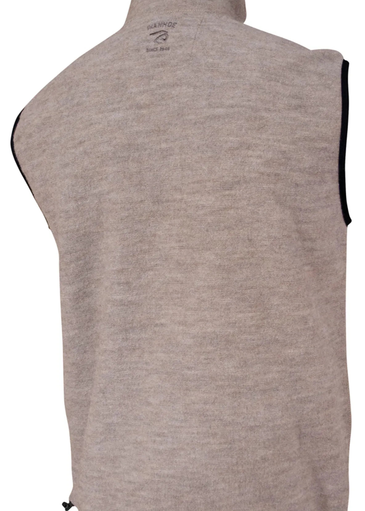 KURRE VEST, 60% FILTAD ULL, 40% LYOCELL — STONE - Ivanhoe of Sweden