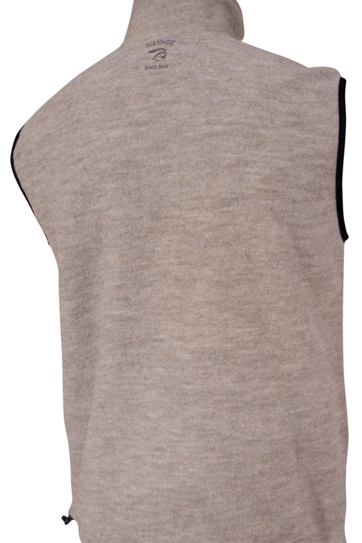 KURRE VEST, 60% FILTAD ULL, 40% LYOCELL — STONE - Ivanhoe of Sweden