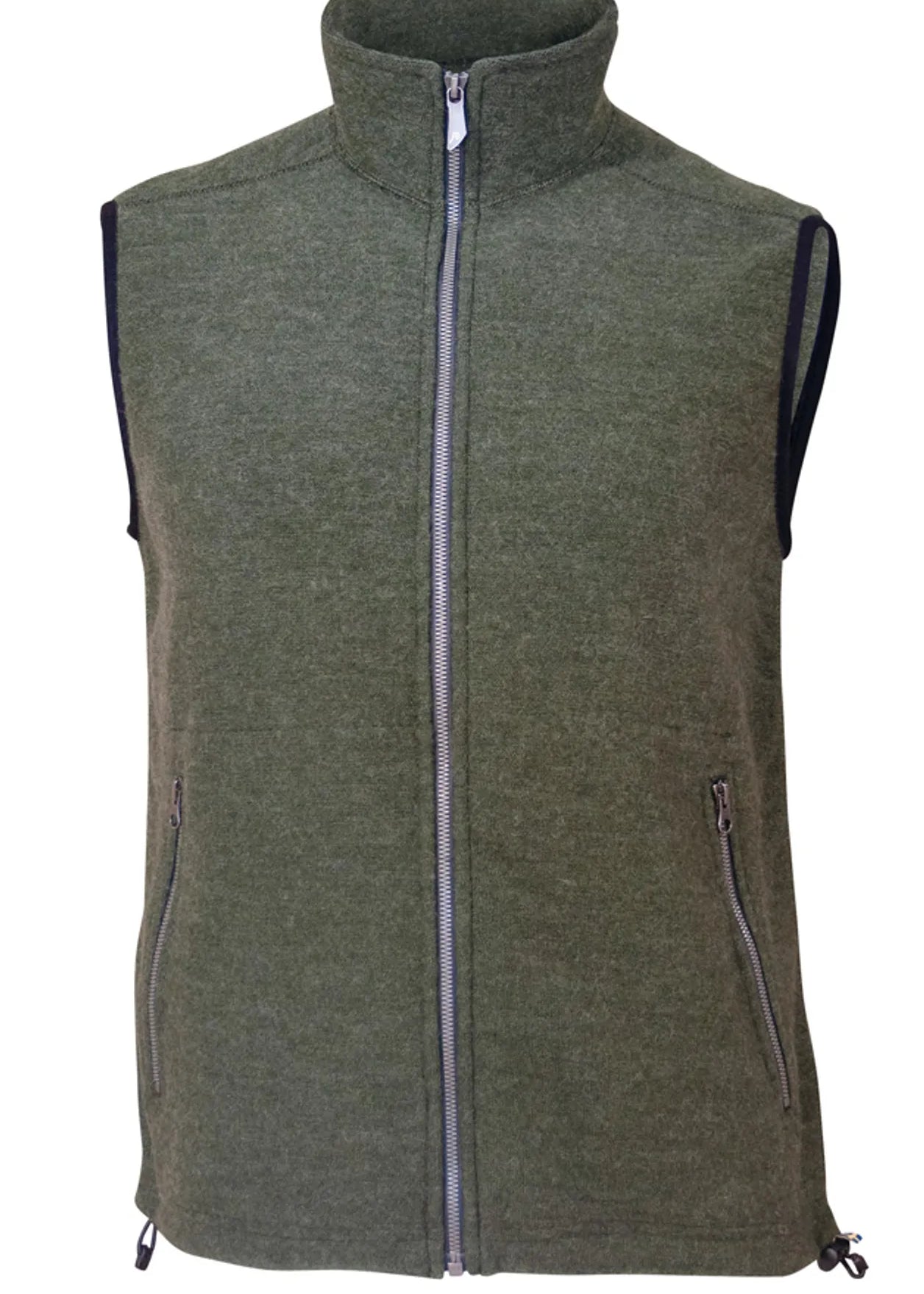 KURRE VEST, 60% FILTAD ULL, 40% LYOCELL — LODEN GREEN - Ivanhoe of Sweden