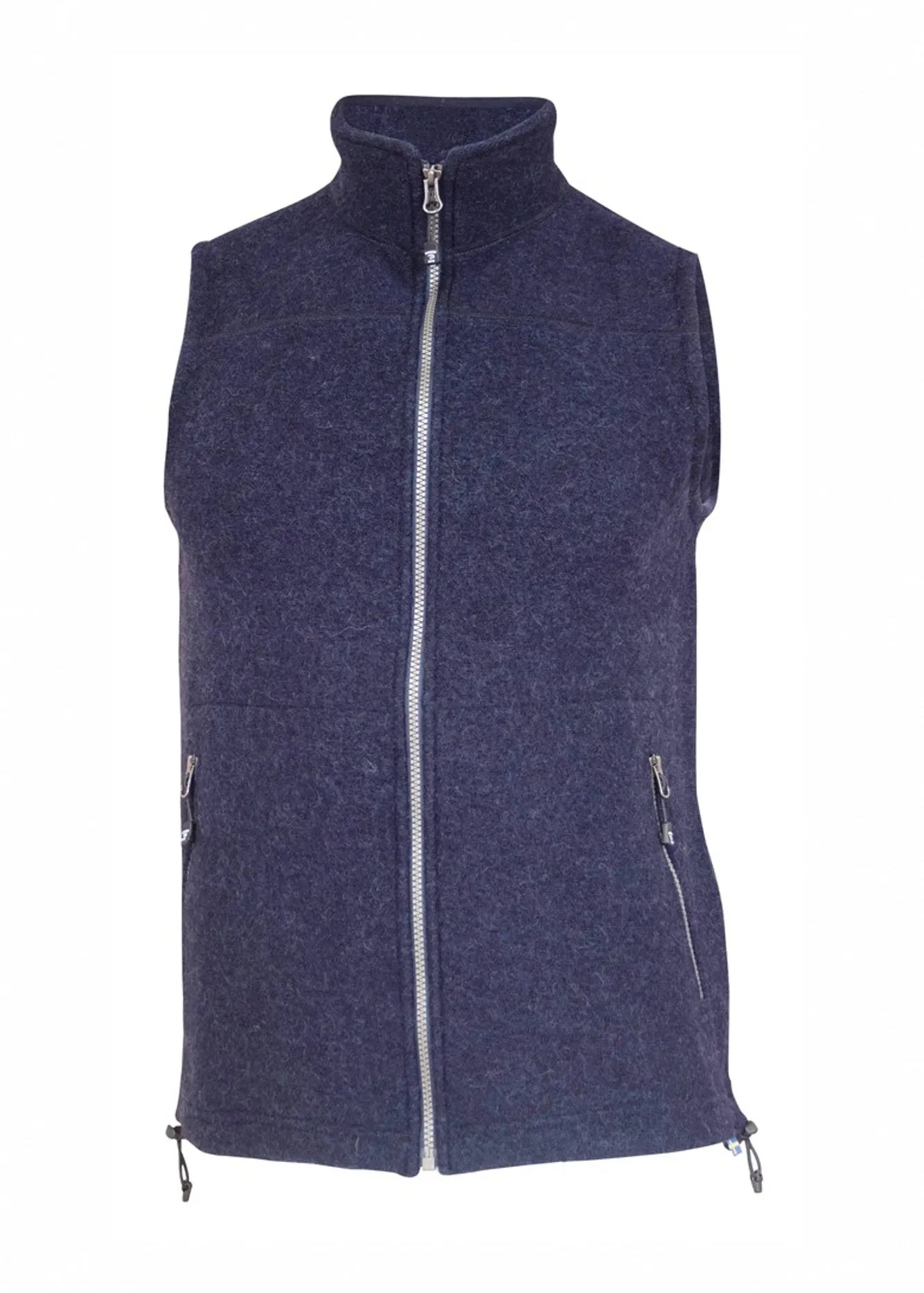 DANTE VEST, 100% FILTAD ULL — NAVY - Ivanhoe of Sweden