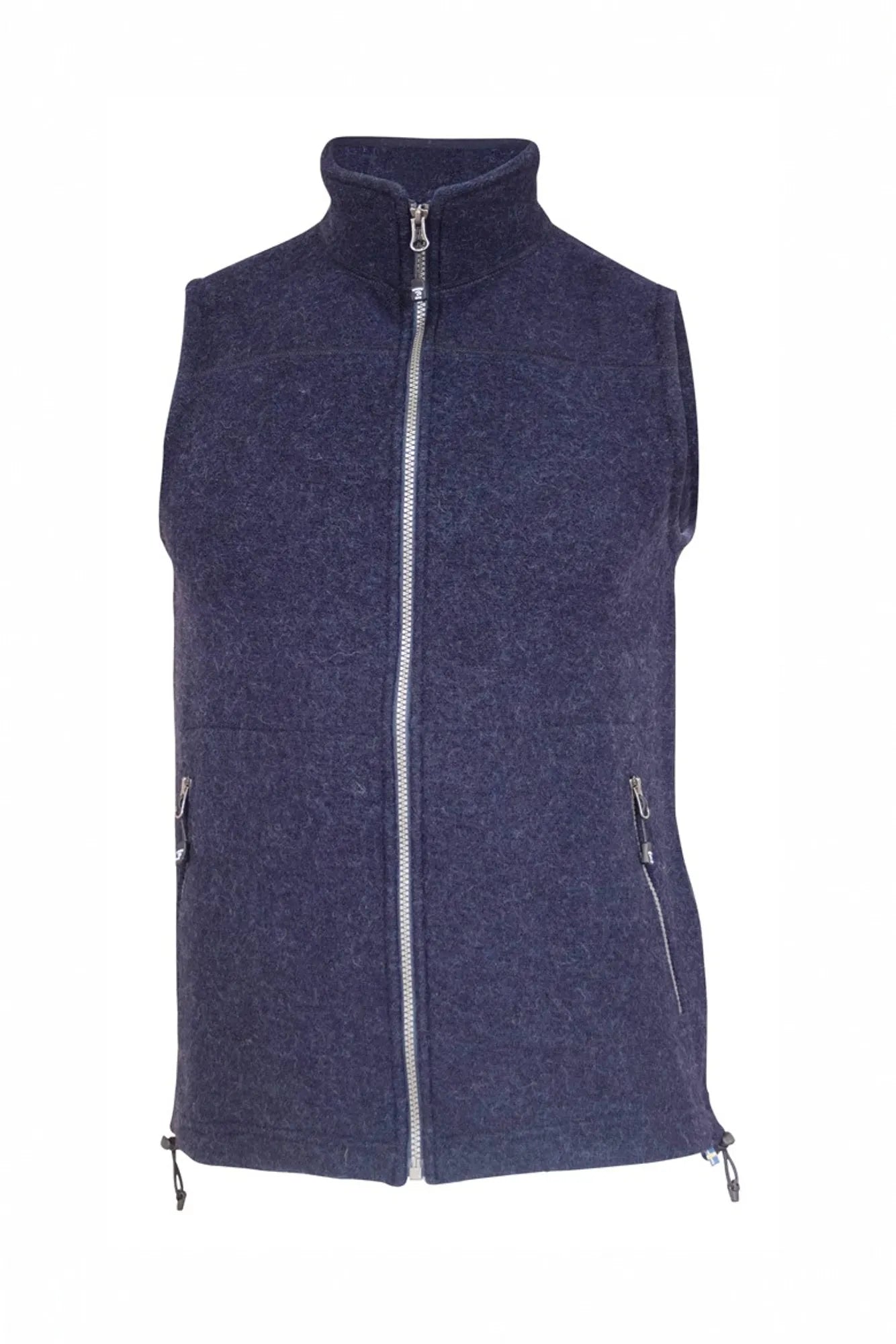 DANTE VEST, 100% FILTAD ULL — NAVY - Ivanhoe of Sweden