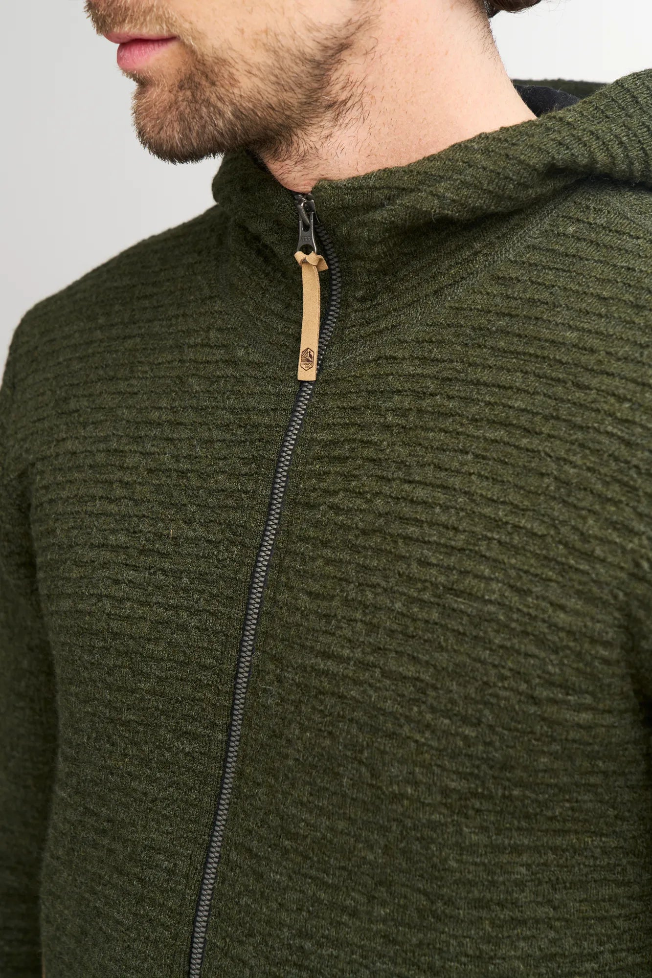 MOREL HOOD MALE, ULL/TENCEL™ — NAVY - Ivanhoe of Sweden