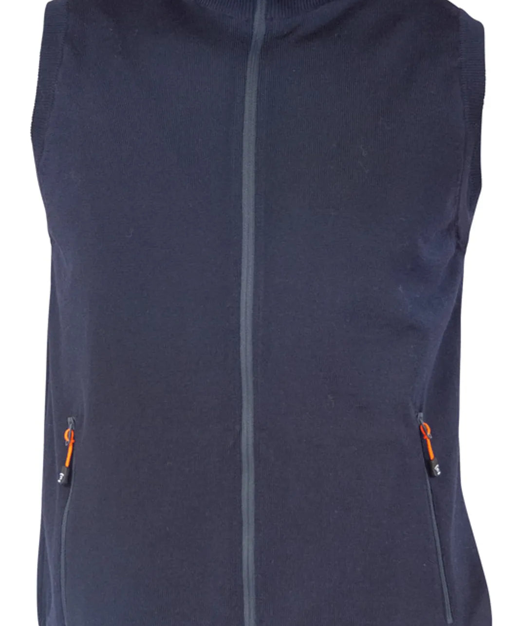YORK VEST WINDBREAKER , 100% EXTRA FINE MERINOULL — NAVY - Ivanhoe of Sweden