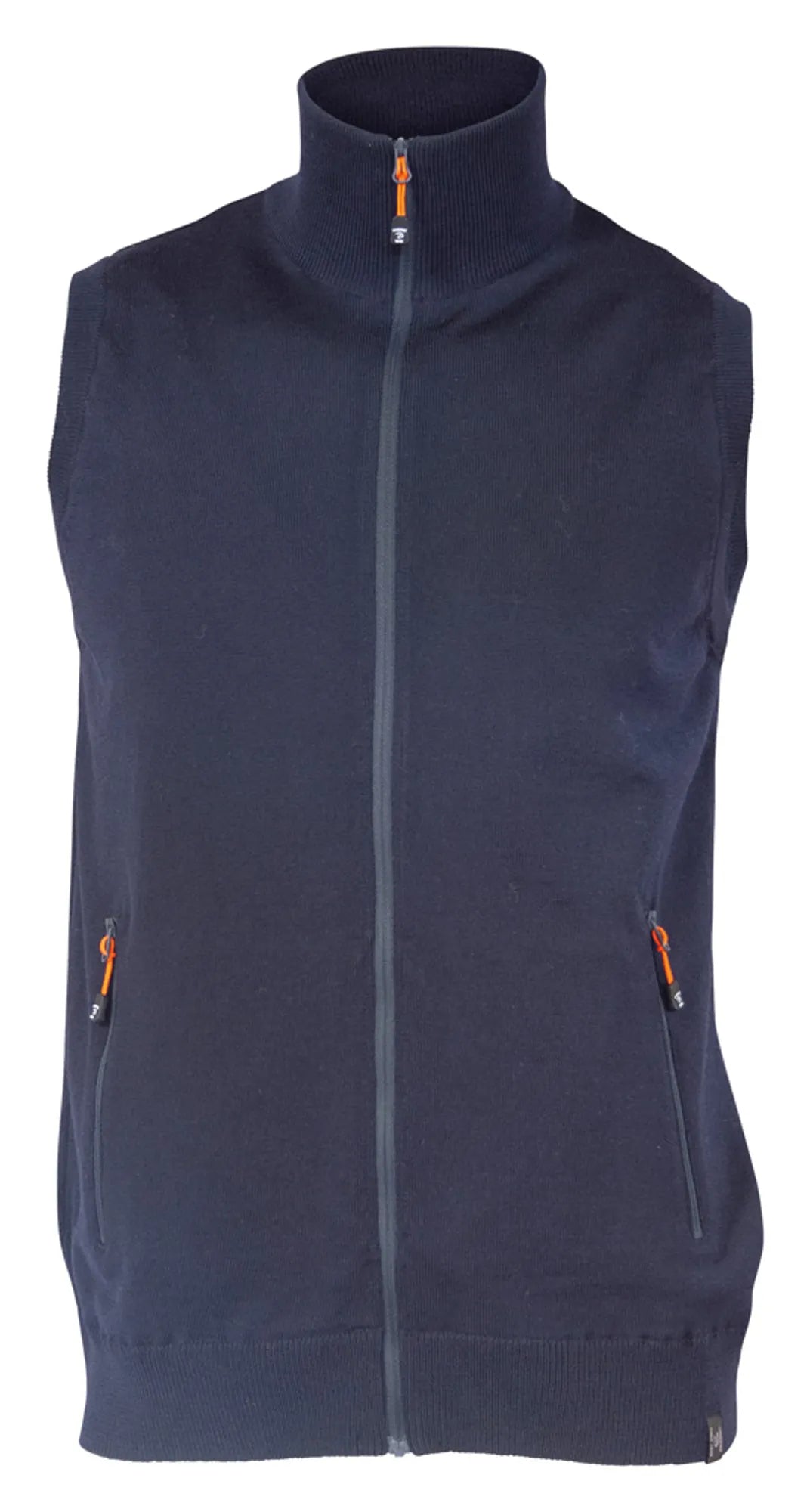 YORK VEST WINDBREAKER , 100% EXTRA FINE MERINOULL — NAVY - Ivanhoe of Sweden