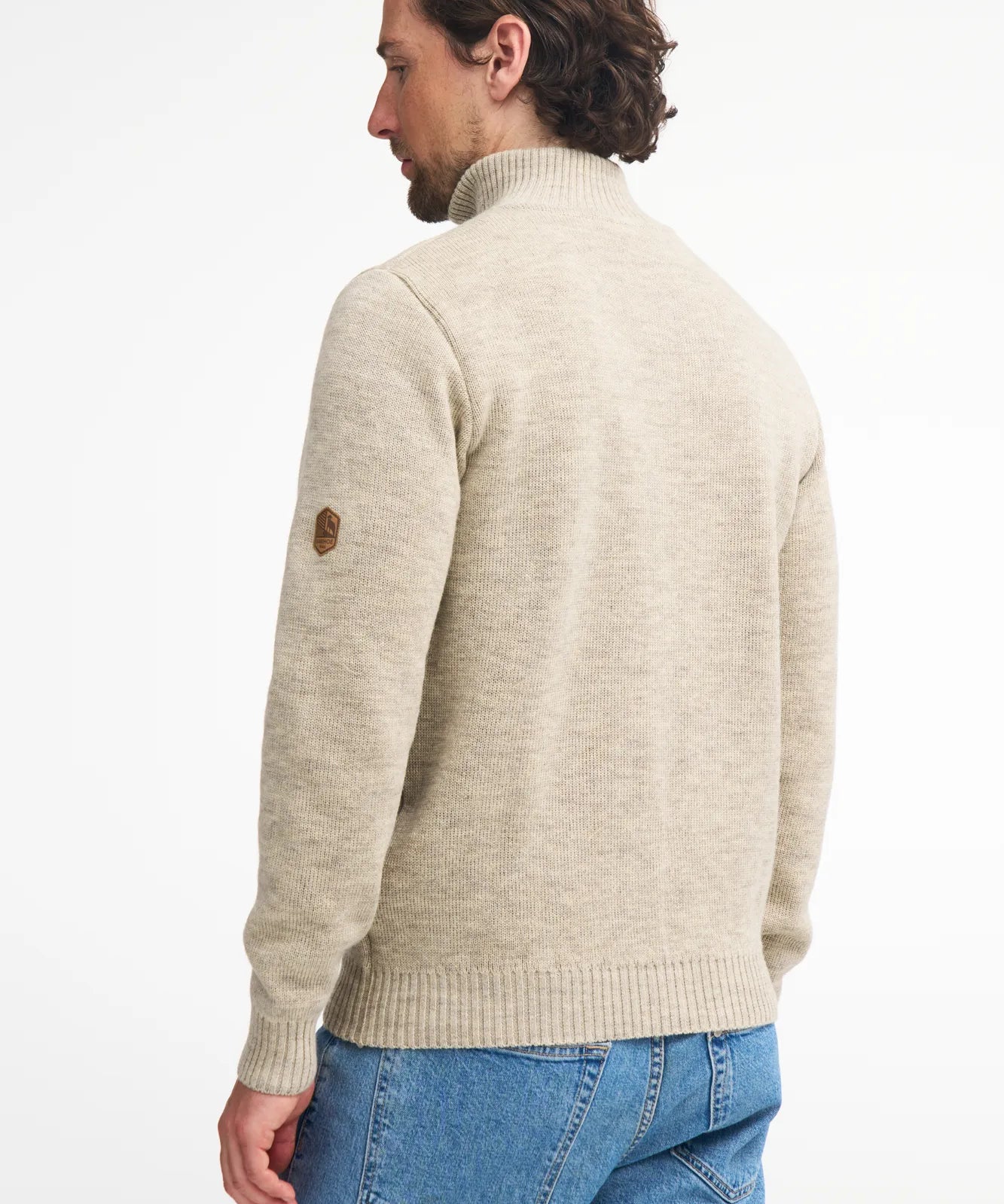 NLS ELM, 100% OFÄRGAD ULL — BIRCH - Ivanhoe of Sweden