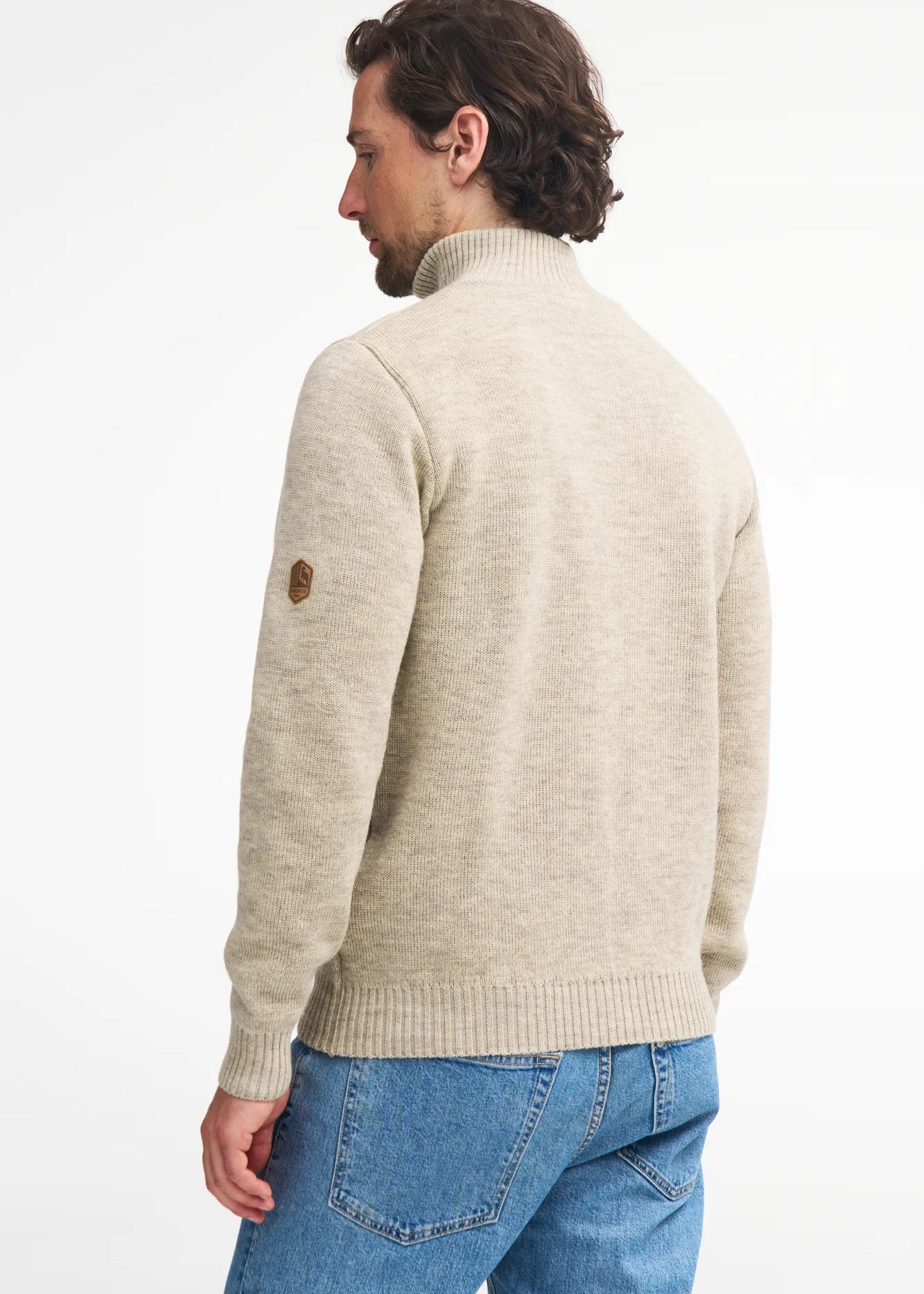 NLS ELM, 100% OFÄRGAD ULL — BIRCH - Ivanhoe of Sweden