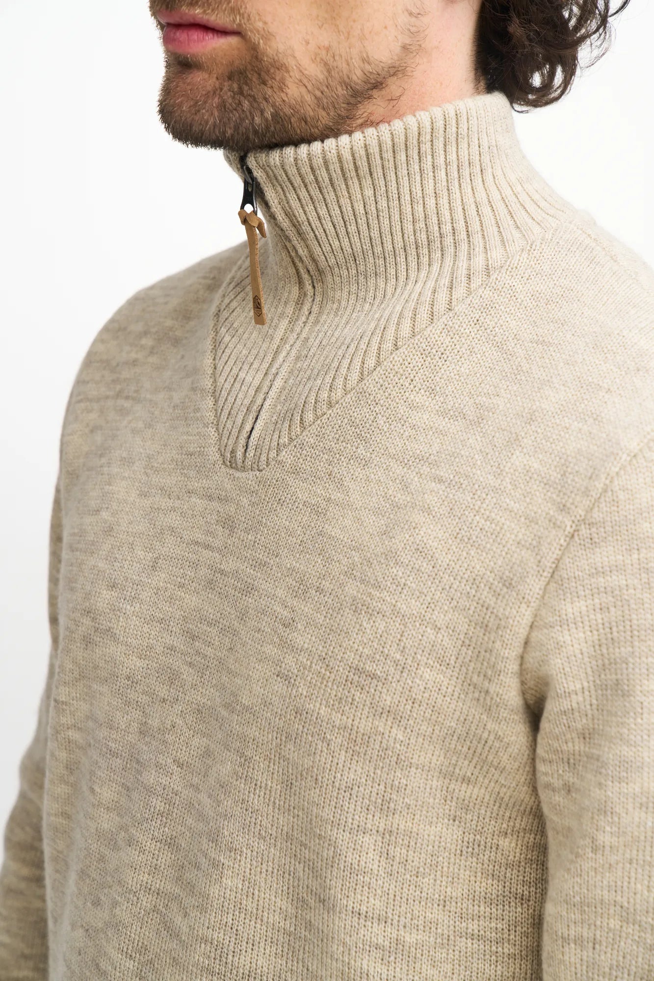 NLS ELM, 100% OFÄRGAD ULL — BIRCH - Ivanhoe of Sweden