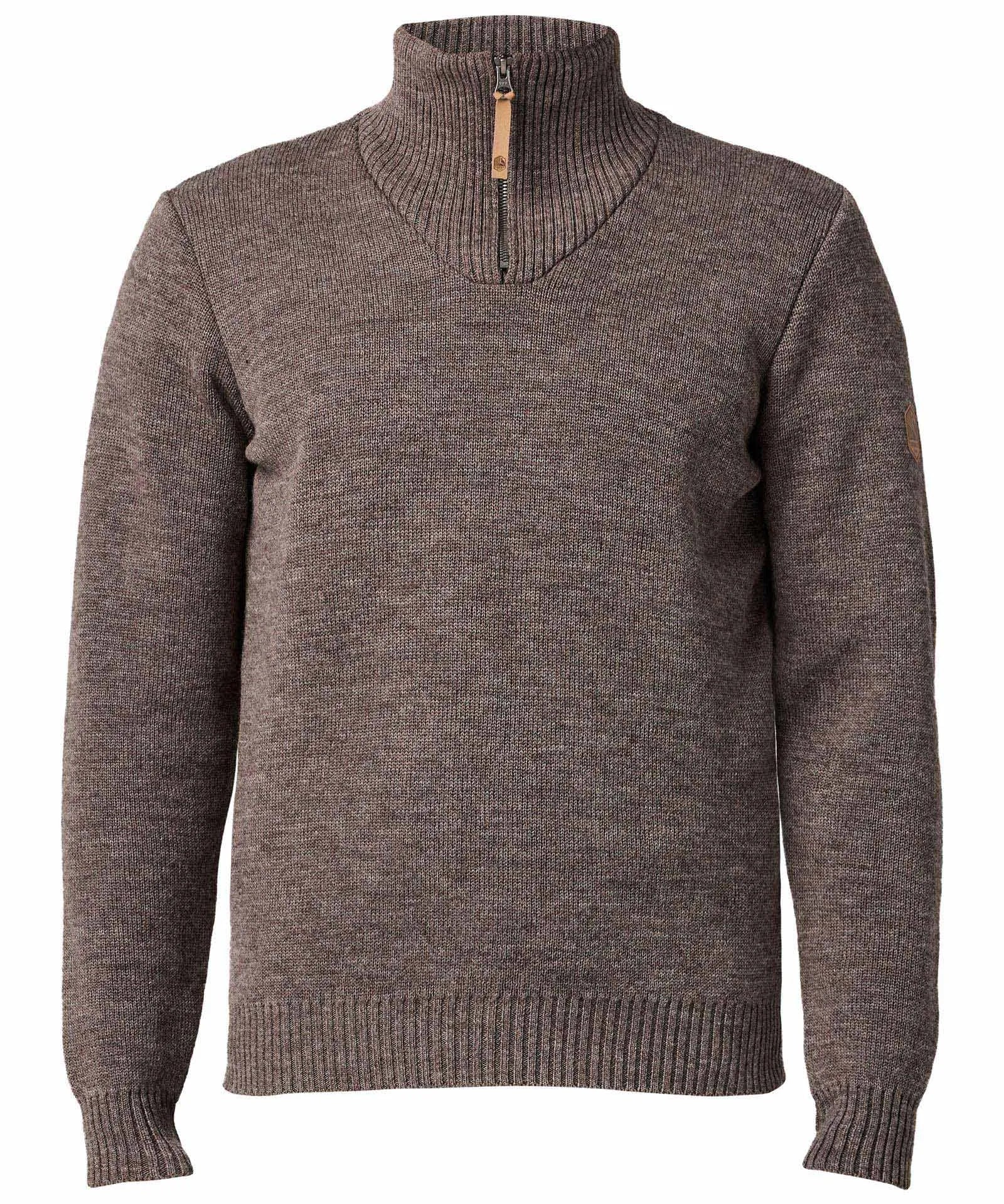 NLS ELM, 100% OFÄRGAD ULL — NUTMEG - Ivanhoe of Sweden